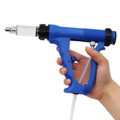 Pistola de Alimentación Animal Veterinaria 10/20/30/50ml Inyector para Ganado Pistolas para Dosificación de Ganado Jeringa Continua Inyección de Vacuna Infusión