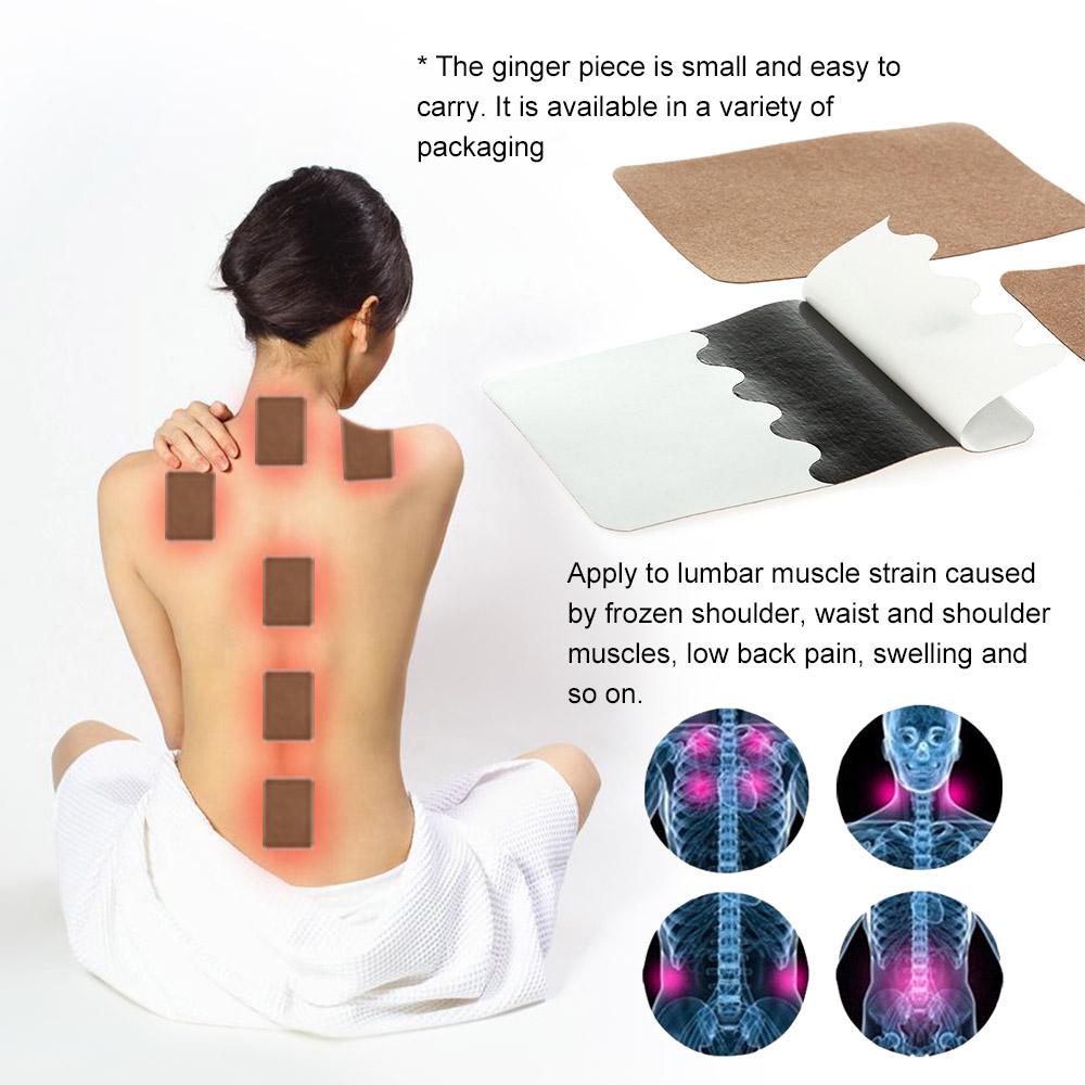 

20PCS Имбирный пластырь Травяные наклейки Здоровье Снимают боль в мышцах Облегчение менструальной боли