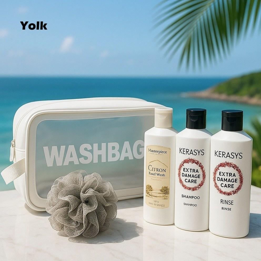 

Yolk Travel Toiletries 5-Piece Set