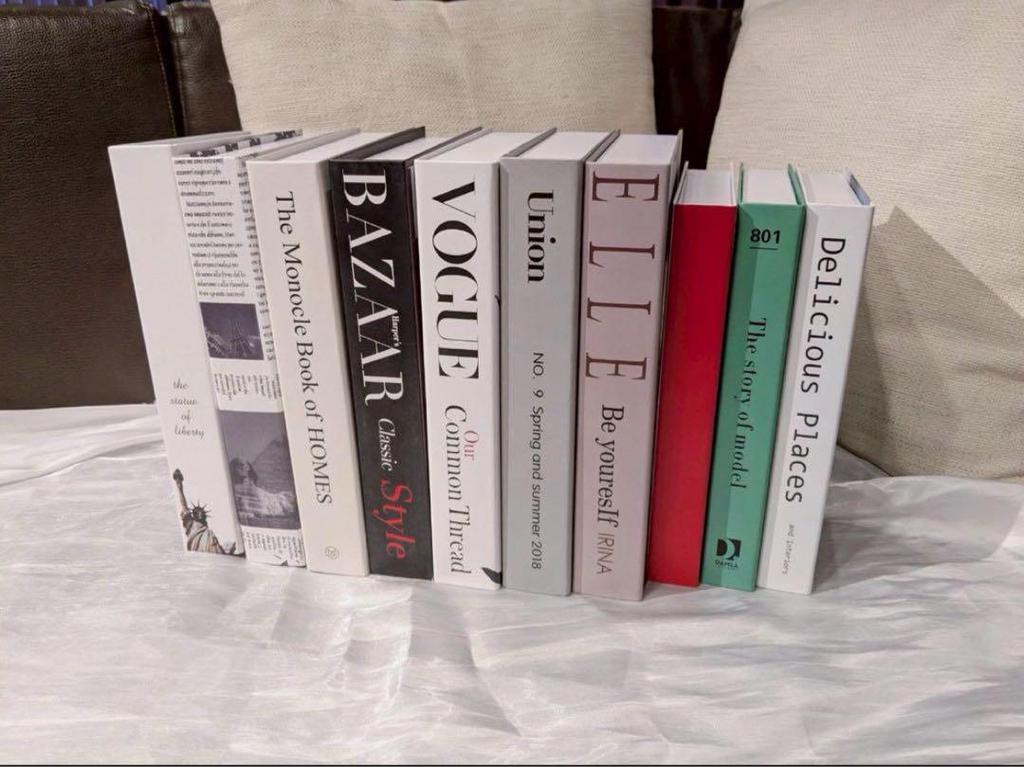 [USED] Fake book, dummy book, imitation book, foreign book, stylish wedding, 3 books