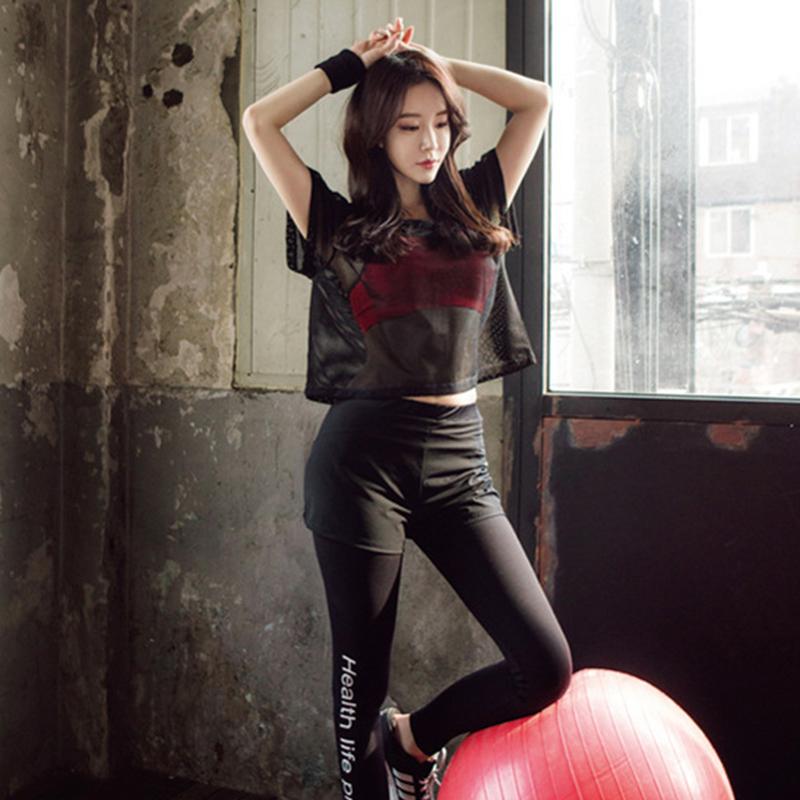 Women Sexy Mesh Yoga Shirt Quick Dry Sport Fitness Female Running Shirt Gym Clothes Tank Top Workout Exercises T-Shirt Sportwear