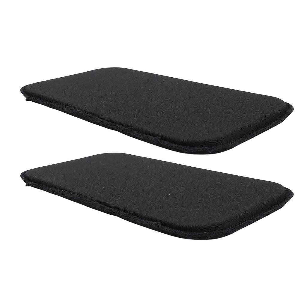 2pcs Abdominal Compression Side Board Sponge Abdominal Plate Support Board for Waist Side Black