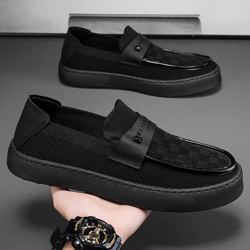 Pánské vulkanizované boty Klasické plátěné boty s nízkým svrškem Prodyšné plátěné ležérní boty Módní skateboardové boty Šněrovací pánské tenisky