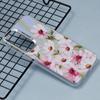 For Samsung Galaxy S25 Case PC + TPU Protective Phone Cover Laser Flower Pattern