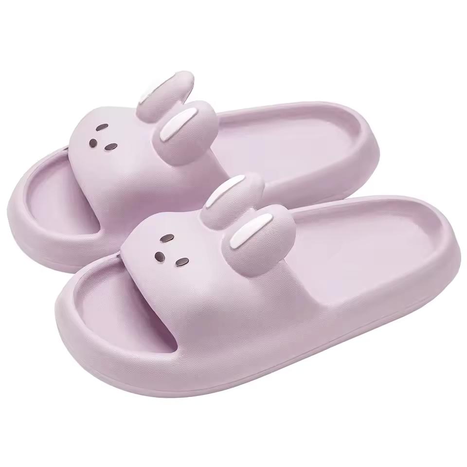 Cartoon Niedlicher Hase Indoor Zuhause Badezimmer Baden Schlafsaal Rutschfeste Hausschuhe