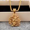 European Retro Stainless Steel Men's Sasha Pendant Necklace