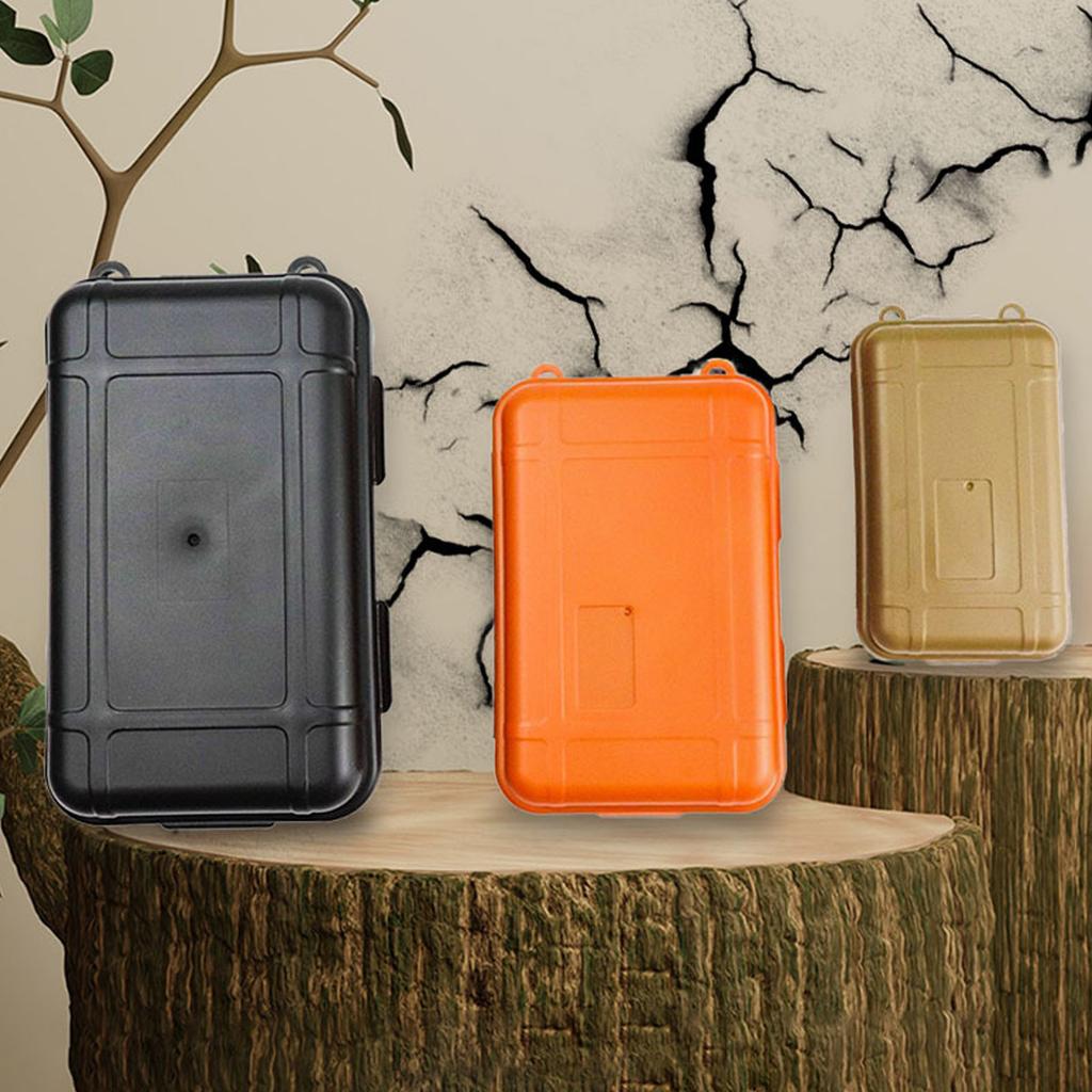 Camping Hiking Travel Storage Box Survival Tool Storage Container Case Outdoor Waterproof Sealed Survival Box Container