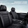 Car Sticker Tesla Car Seat Backrest Headrest Cover Pillow Towel For Tesla Model 3 2021 S X Style Roadster Invader Coil Mod WYE K