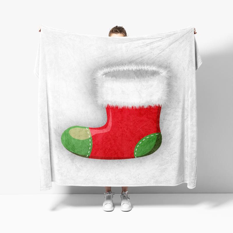 Dekoracja domu pluszowy koc Sofa koc Narzuta łóżko puszyste miękkie koce wystrój Kratka Nowoczesny Halloween Wesołych Świąt zima