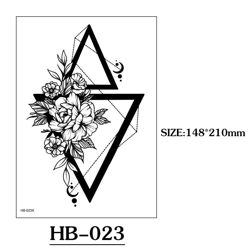 Animal Tattoo Sticker Wolf Head Lion Tiger Fierce Animal Tattoo Sticker Tattoo