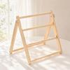 Wooden Material Hair Accessory Organizer 3-layer/4-layer Space-Saving Hair Band Holder Multi-Compartment Jewelry Organizer
