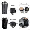 13 17 Tumbler, Stainless Steel, Vacuum Insulated with Lid And Filter Travel Mug Drinks Cup