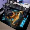 1PC Custom Name Sloth Adventure Theme Floor Mat Ideal for Living Room, Game Rooms, Office, Bedroom Floor Mat Playful Design