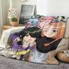 Anime The S Shiunji F Family C Children  Flannel  Blanket Suitable for Sofa Living Room Bedroom