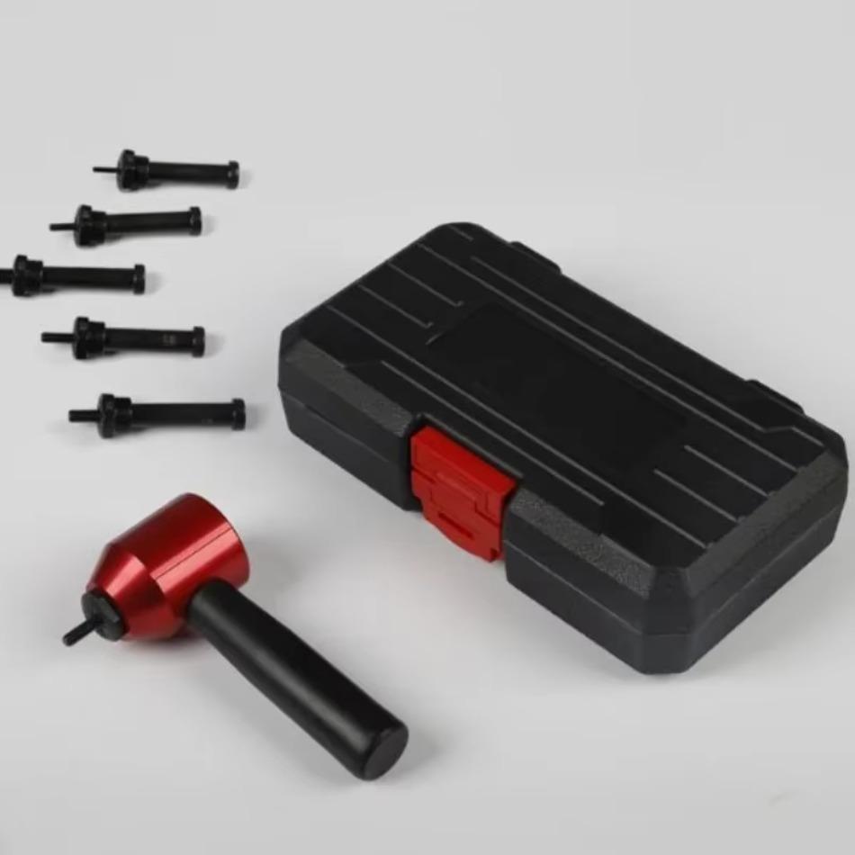 26 Pcs Electric Rivet Nut Gun Converter Metric Imperial Rivet Nut Gun Rivet Gun Multifunctional Locksmith Tools