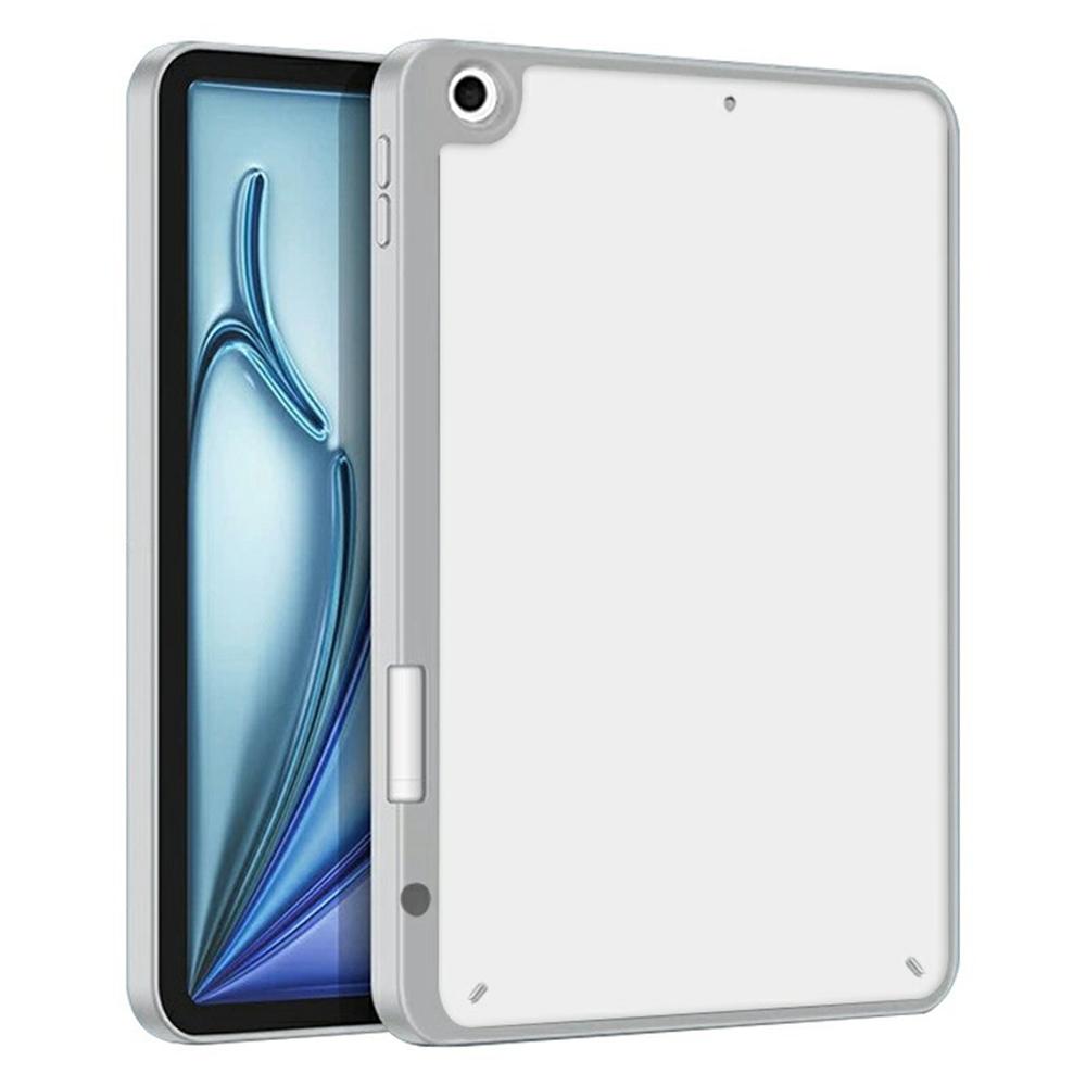 Tablet Case For iPad 10.2 (2021)/(2020)/(2019),Acrylic+PC Matte Cover with Pencil Holder