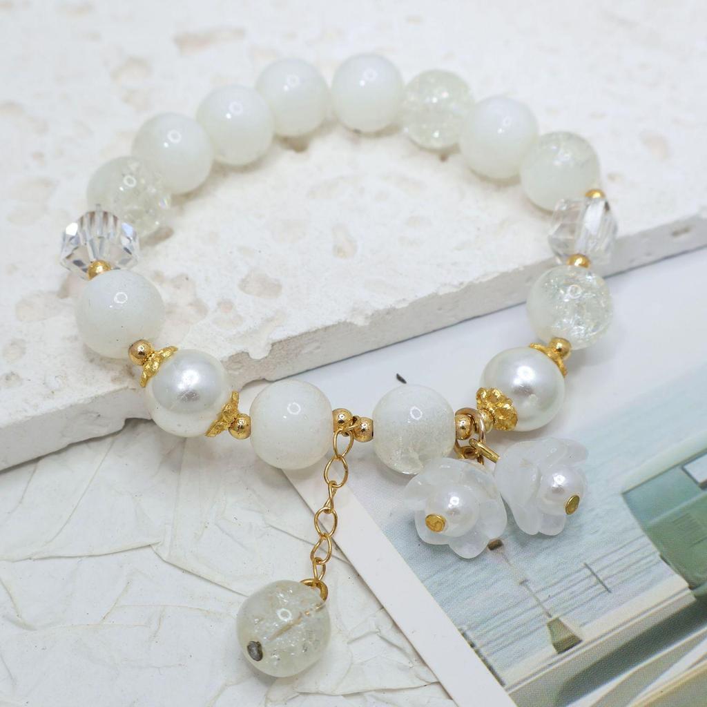 Mori Style Mermaid Crystal Bracelet – Versatile Niche Design for Women, Ideal for Students and Best Friends