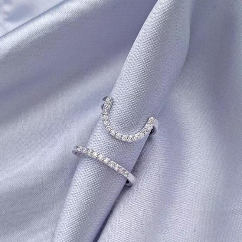 

Открытое кольцо для ногтей Женское Сексуальный очаровательный дизайн Темперамент Утонченное Кольцо для ногтей Регулируемые аксессуары с простым металлическим стилем серебряный