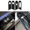 ABS Interior Mouldings Door Armrest Window Glass Lift Button Panel Cover Trim For Mercedes Benz E Class W214 2024+