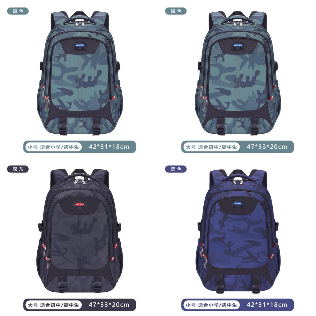 Camouflage Student Backpack For Teens And Adults With Large Capacity And Ergonomic Design