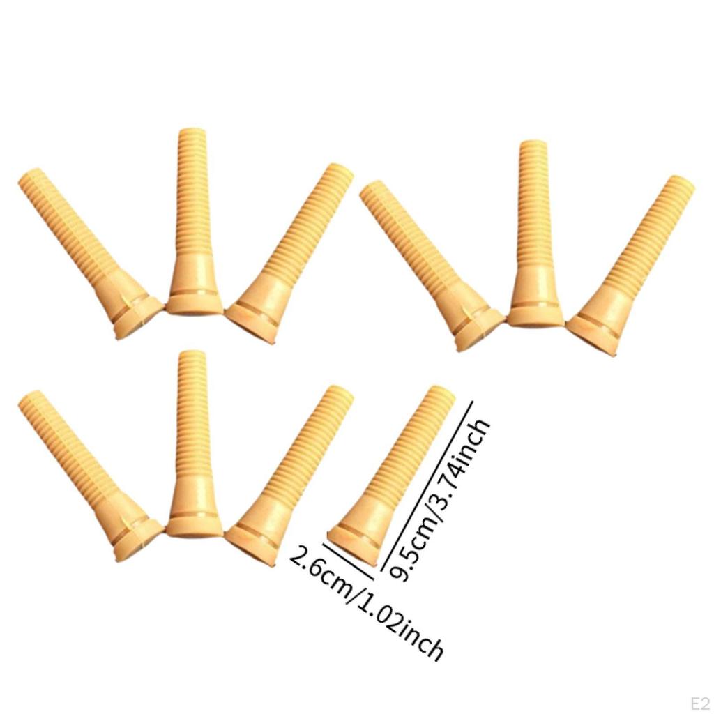 10 Pieces Chicken Plucker Fingers Plucking Attachments Replacement Duck