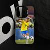 Fußball Für -Ney- 10 Handyhülle Für iPhone 17,16,15,14,13,12,11 Plus,Pro Max,XS,Bunte Silberne Schwarze Hülle