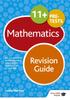 Книга 11+ Maths Revision Guide : For 11+, Pre-test and Independent School Exams Including CEM, GL and ISEB