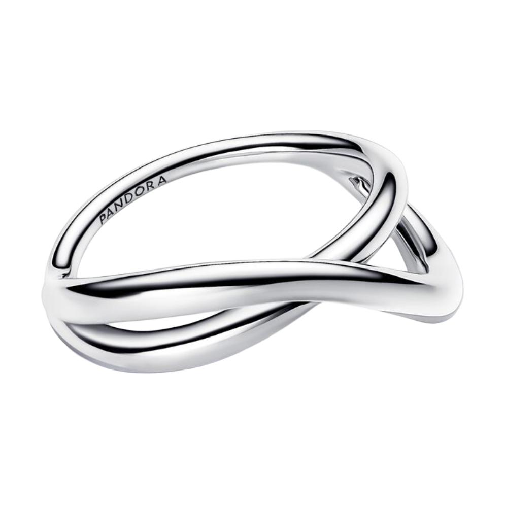 Pandora Organic Shape Infinite Design Ring Women rings Silver 193318C00