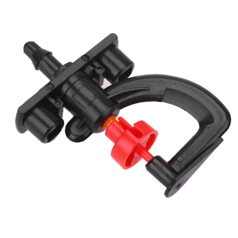 360° Rotary G Type Micro Nozzle Sprinkler Garden Plant Irrigation Atomizing Garden Greenhouse Drip Irrigation Sprinkler Atomized