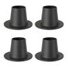 4Pcs Black/gold Candle Holders Retro Candlestick Stand Dining Tables Decor for Home Wedding Party Anniversary Housewarming Gifts