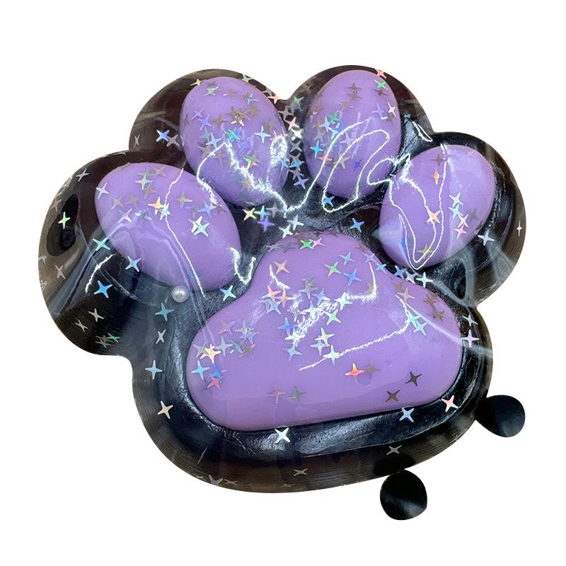 Super Soft Jumbo Cat Paw Squeeze Toy: Sticky Stress Relief Decompression Toy