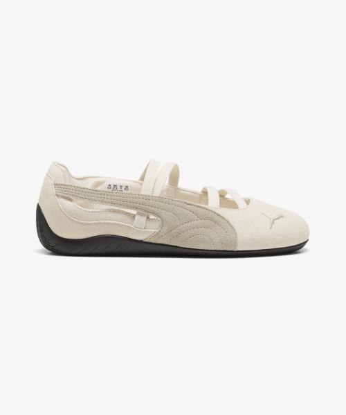 [PUMA] Speedcat Ballet Suede Women's - Alpine Snow:Black 401287-08