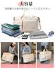 Boston school trip large capacity with 2 travel bag bag, bag, wet/dry pockets, nights/3 days, carry-on bag, carry-on bag, (light beige)