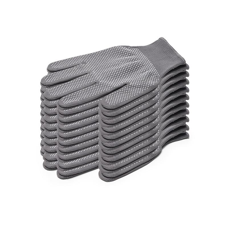 

Нейлоновые перчатки с точечным противоскользящим покрытием для сушки на солнце, рабочие, для мужчин и женщин, идеально подходят для управления автомобилем и экспресс-доставки.