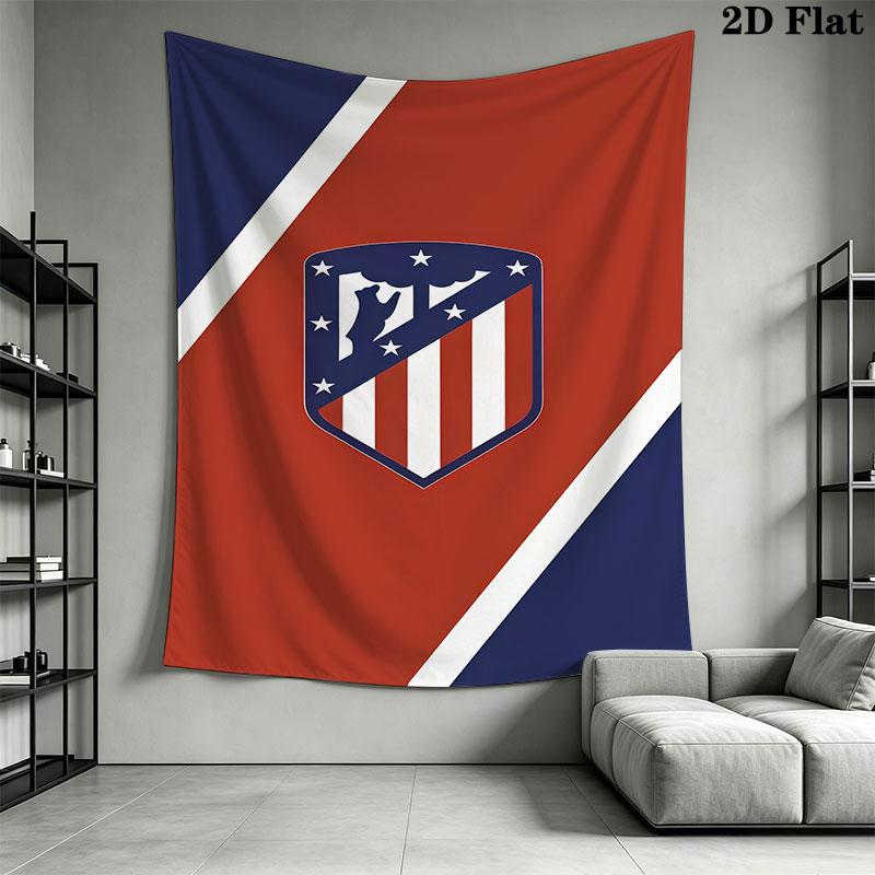Atleti E Wall Hanging Printed Fabric Blanket Decorative Tapestries for Bedroom Living Room Home Decor