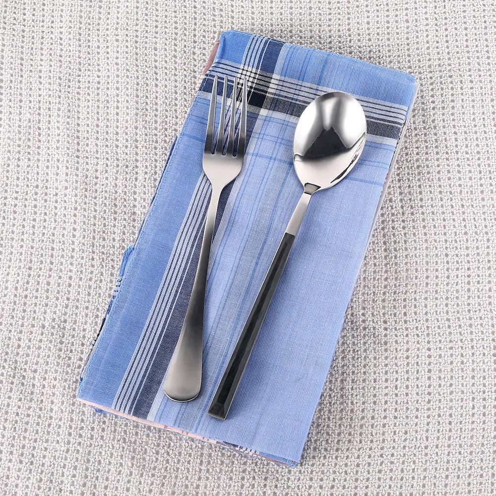 12 Stück klassische Taschentücher Handtücher mehrfarbig quadratisch kariert gestreift Taschentuch für Männer Frauen Hochzeit Party Business Brusttuch