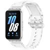 Light Changing Silicone Strap for Galaxy Fit 3 Transparent TPU Wristband Colorful Replacement Bracelet for Galaxy Watch Band