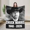 Chuck norris Poster Blankets Quality Warm Soft  Bedding Throws Autumn Picnic Couch Bed Trend Bedspread