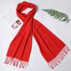 Business Warm Autumn Winter Cotton Scarf Long Shawl Pashmina Cotton Pure Color