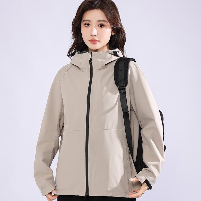 3011 Stall Spot Windbreaker: Unisex Single-Layer Spring/Autumn Outdoor Jacket, Windproof and Casual.