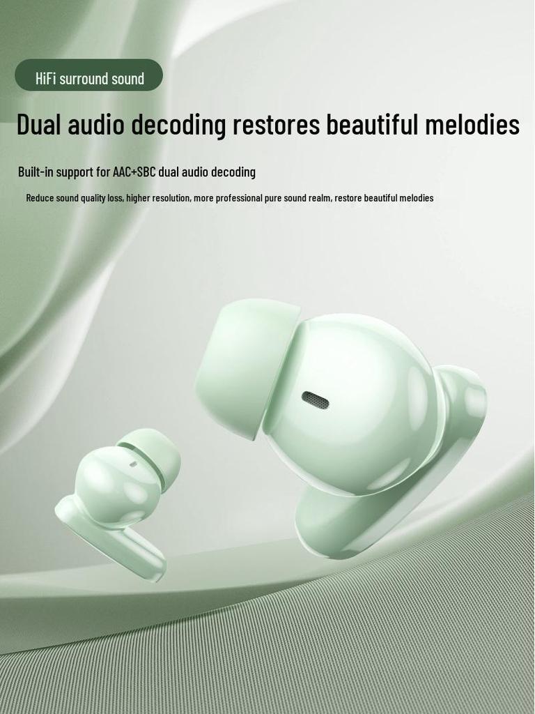 2025 New Wireless In-Ear Bluetooth Headphones: High Sound Quality, Noise Cancelling, Ideal for Sports, Music, Gaming, and Long Battery Life