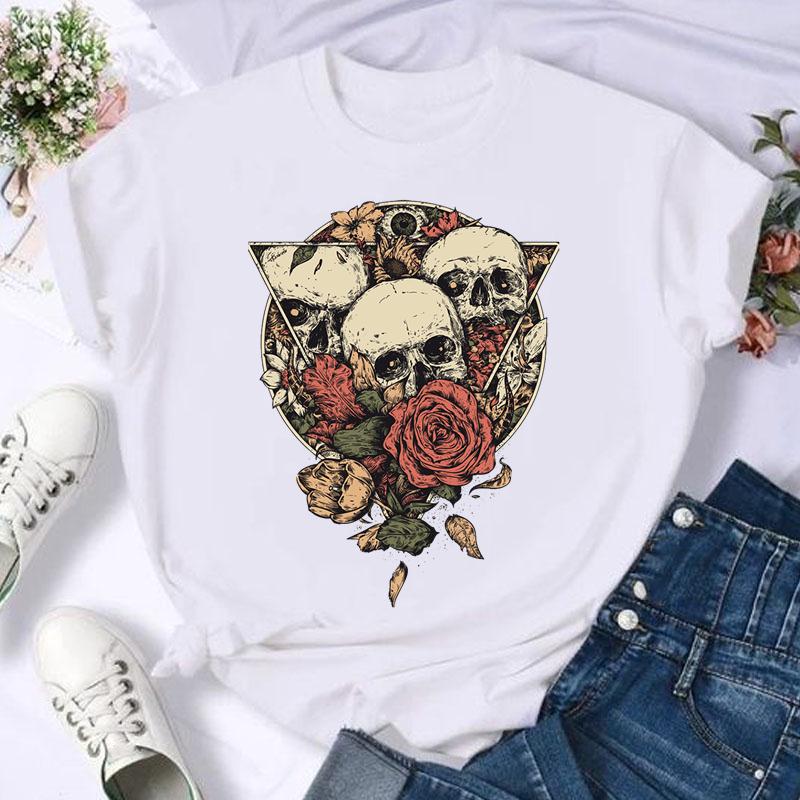 

Футболка с коротким рукавом и принтом, повседневная, модная, летняя, женская, с изображением бабочки и черепа, смешная, в стиле 90-х, женская, футболка с рисунком из мультфильма S чёрный