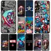 Captain Marvel America Shield Phone Cover for Samsung Galaxy A56 A26 A36 A10 A20 A30 A31 A32 A50 A51 A52 A53 A33 A12 A14 Case