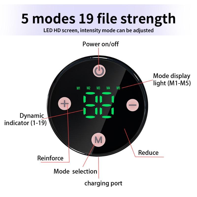 1PACK EMS Micro Current Low Frequency Pulse Massager Intelligent Thin Face Bandage Beauty Instrument v Face Beauty Mask