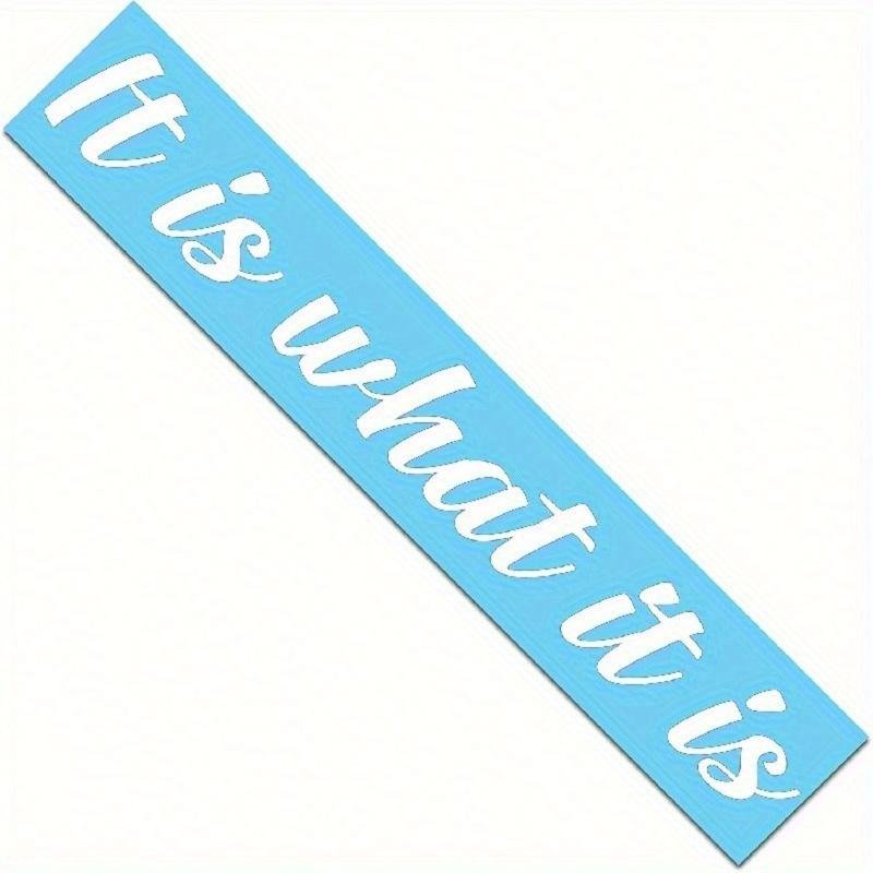Premium Quality Side Windshield Banner Decal Sticker - 20 Inch - Enhance Your Car's Style and Visibility
