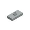 50pcs Building Blocks Modified 1x2 with 1 Stud and Groove Compatible with Major Brands 3794 MOC Bricks