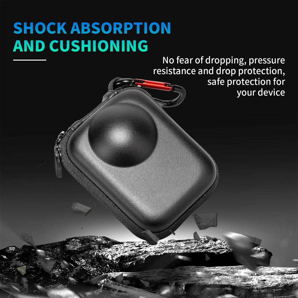 For DJI Osmo 360 Bag, Lens Protector Case Cover Tempered Glass Screen Protection for DJI Osmond 360 Camera Accessories