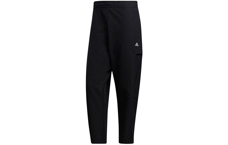 

Adidas Knitted Sweatpants Men s Black Moderate Straight Fit Pants GF4037 XL
