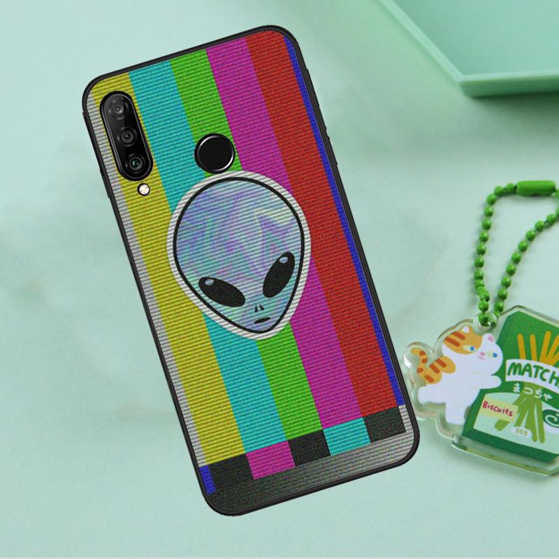 Aesthetic Alien For Huawei Nova 10 9 SE 5T 12s 12i 11i Y91 Y90 Y60 Y70 Y72 Y61 P20 P40 P30 Lite P60 Pro Case