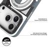 YOUNGKIT for iPhone 17 Pro Magnetic Case Rotating Kickstand IMD TPU Phone Cover